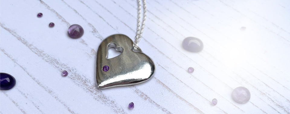 Handmade Cornish tin jewellery Valentine’s Day gifts