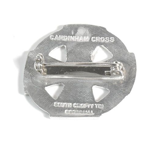 Cardinham Head Cornish Tin Brooch