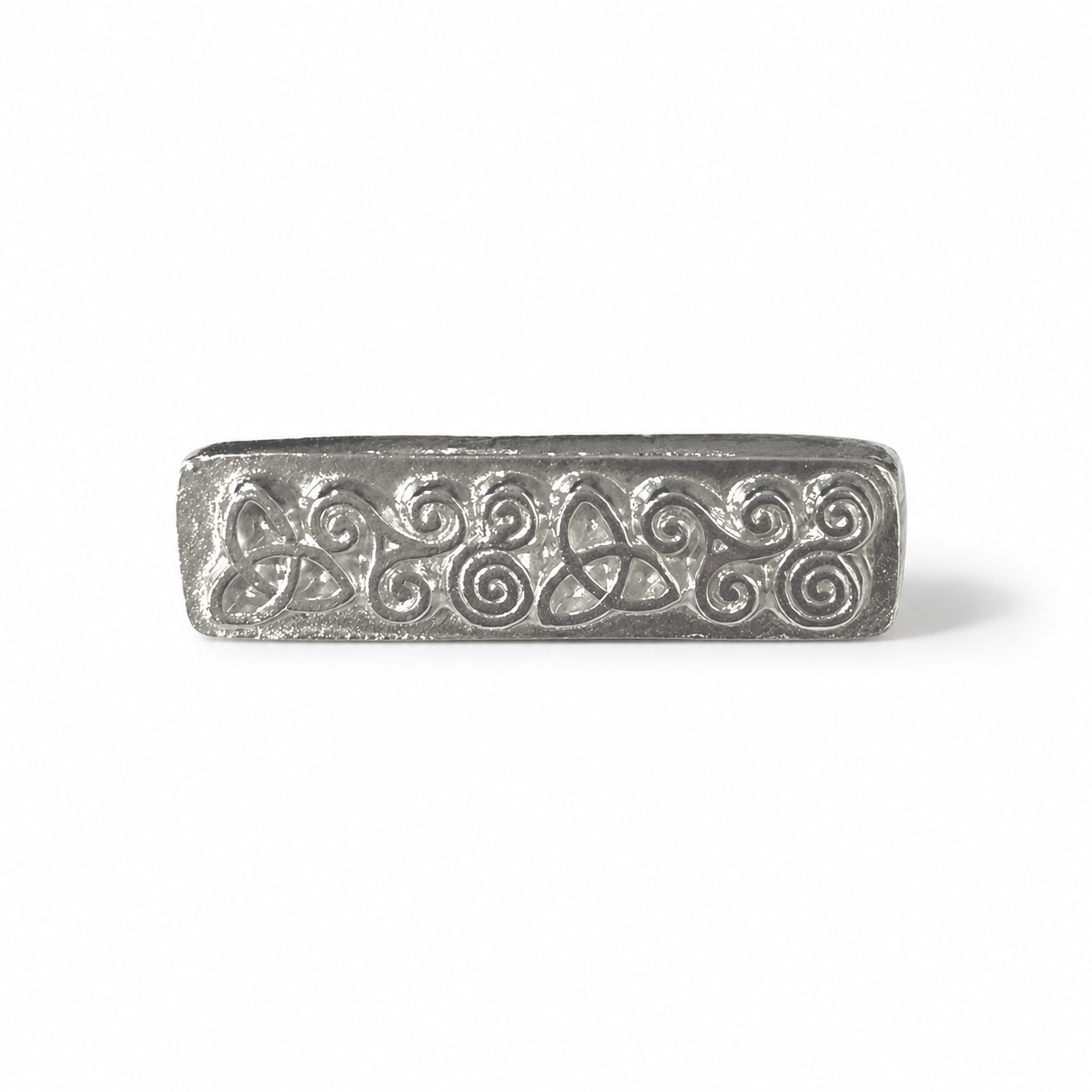 Celtic Symbol Rectangle Brooch
