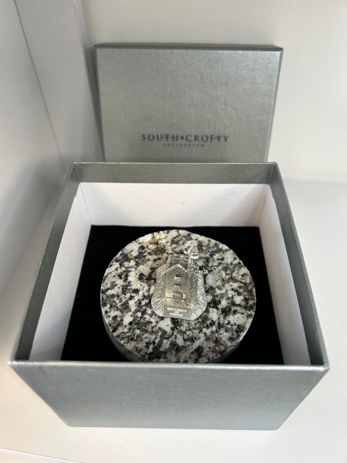 Cornish Engine House Tin and Granite Paperweight