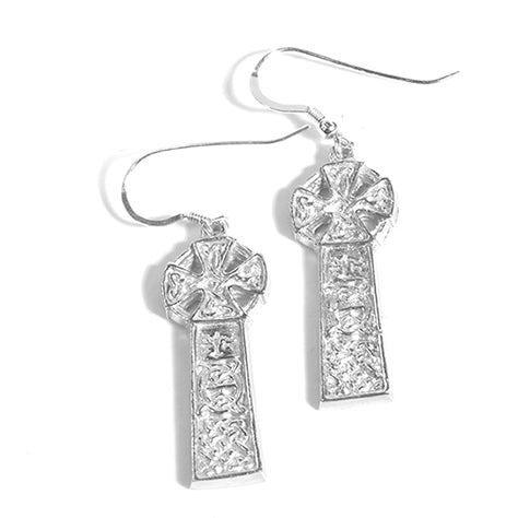 Cornish Cardinham Cross Drop Earrings