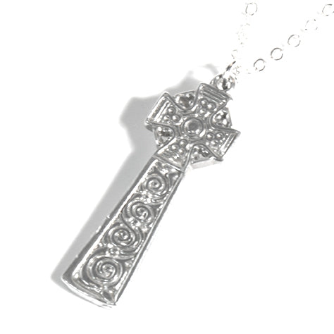 Cornish Celtic Cross Large Pendant