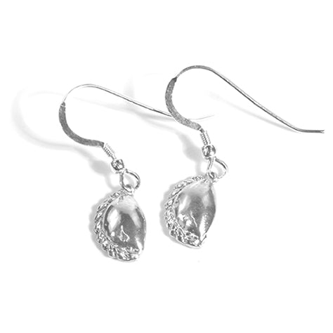 Cornish Pasty Dainty Drop Earrings