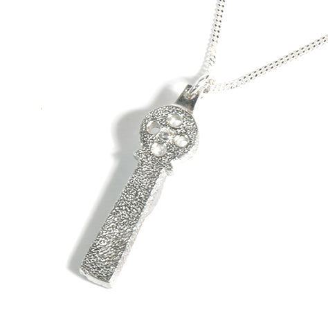 Cornish St Piran Cross Pendant