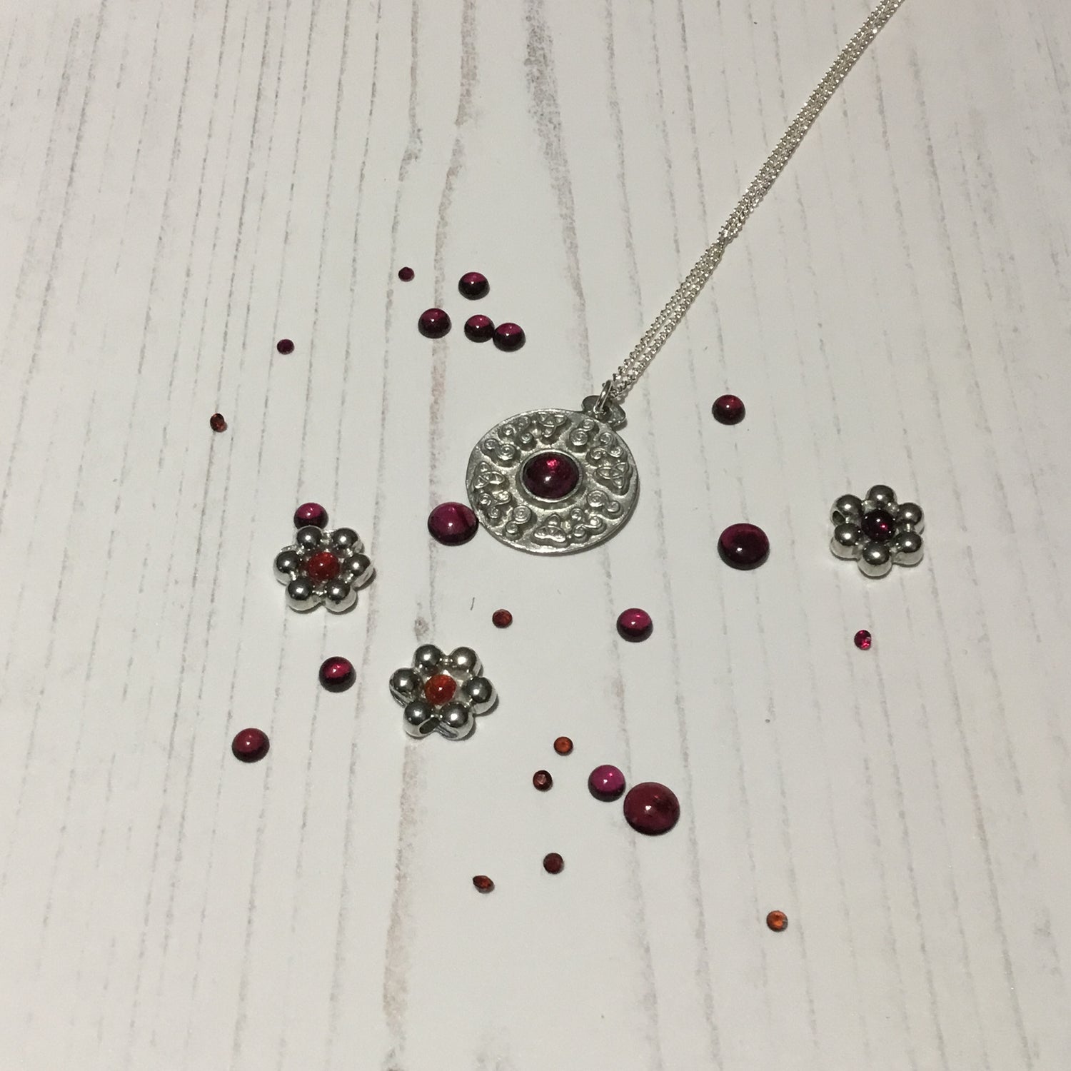 Celtic Pattern Birthstone Pendant