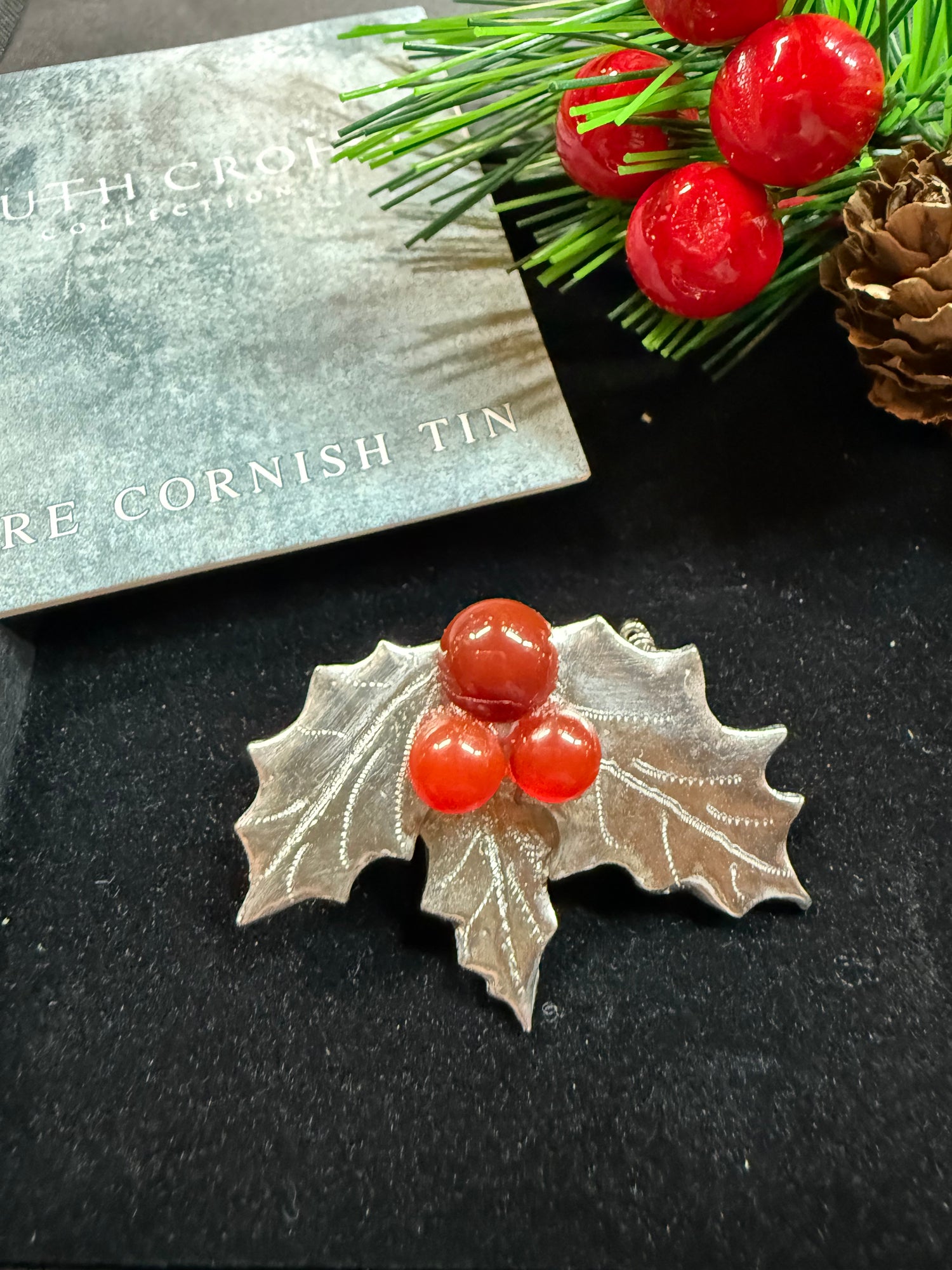 Holly Brooch