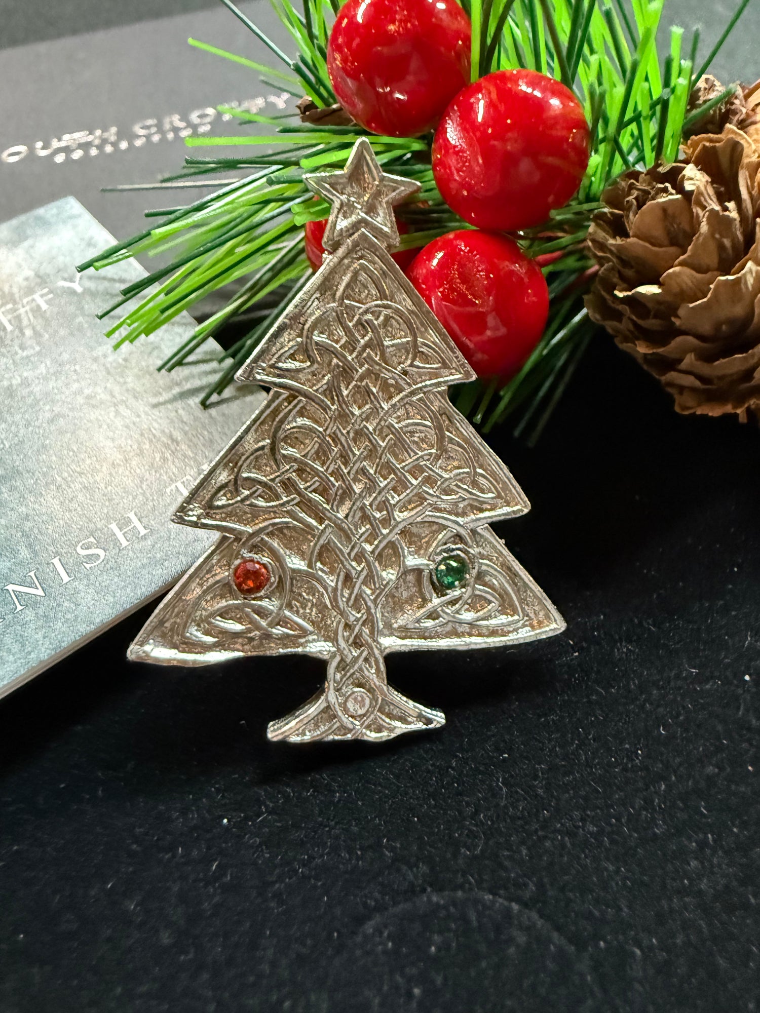 Christmas Tree Brooch
