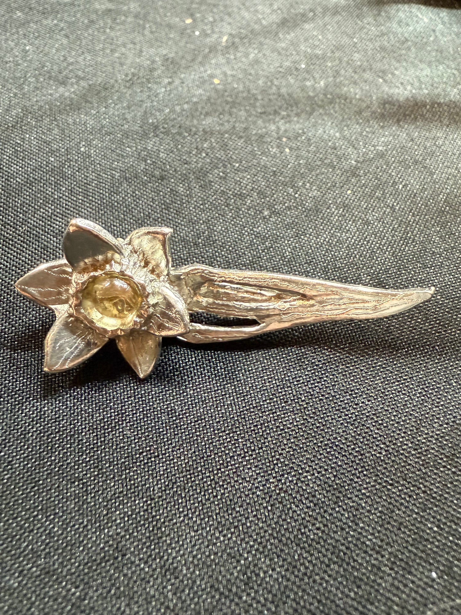 Daffodil Brooch