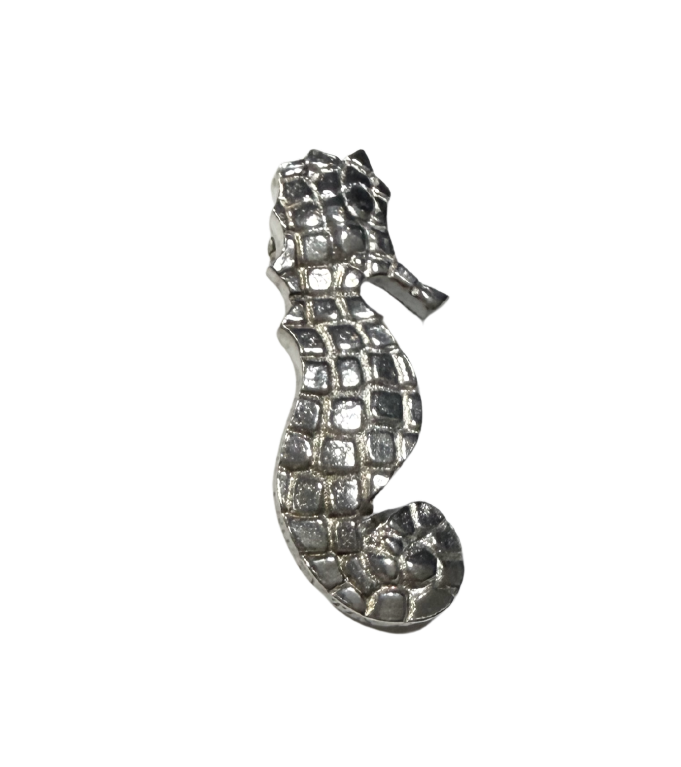 Mosaic Seahorse Brooch