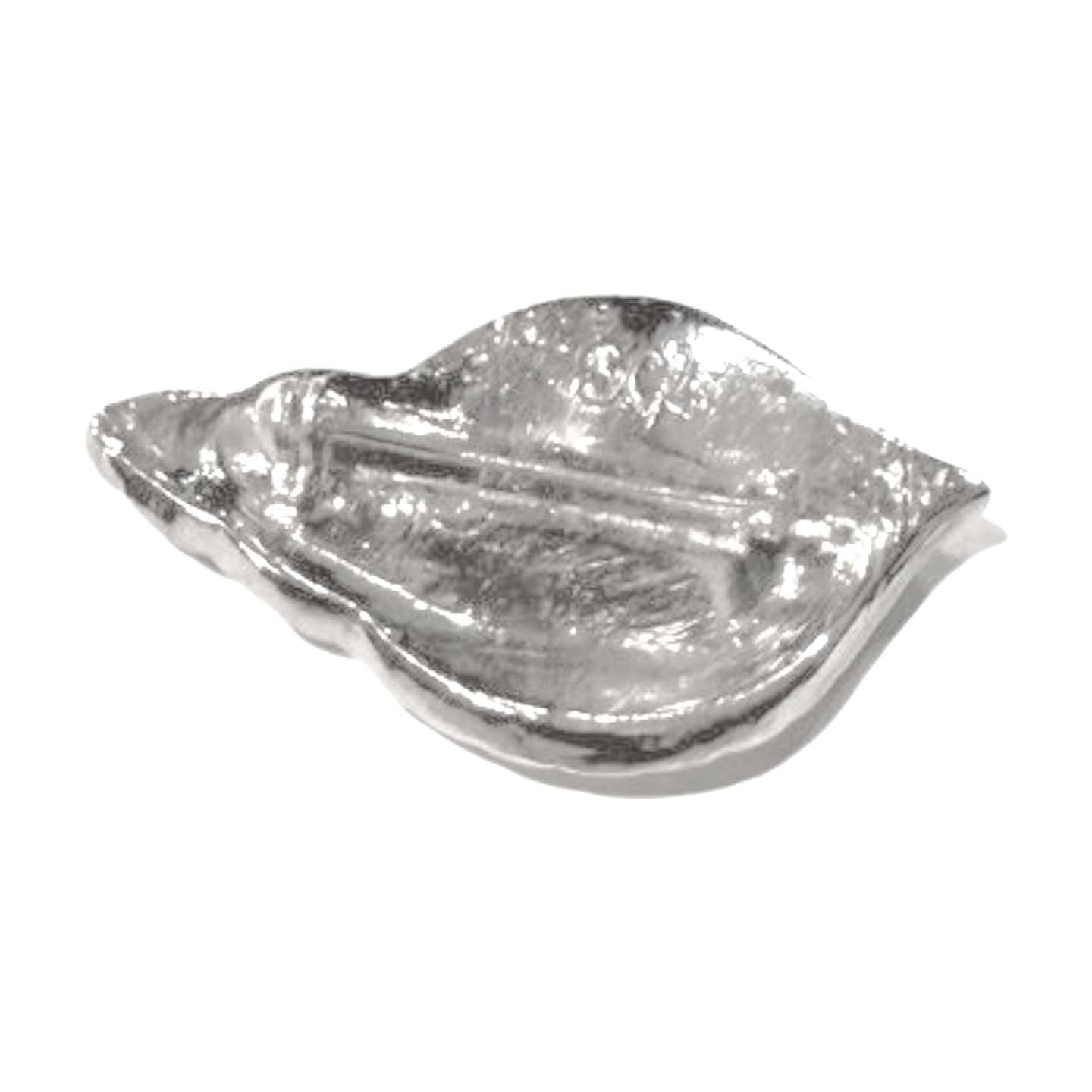 Mosaic Conch Shell Brooch