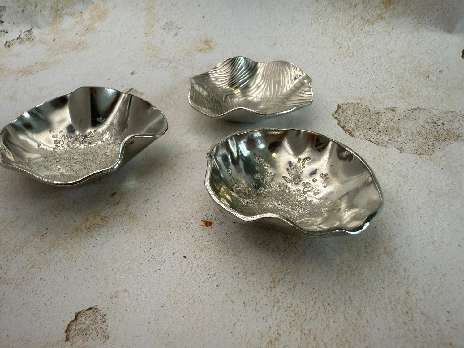 Tin Trinket Dishes