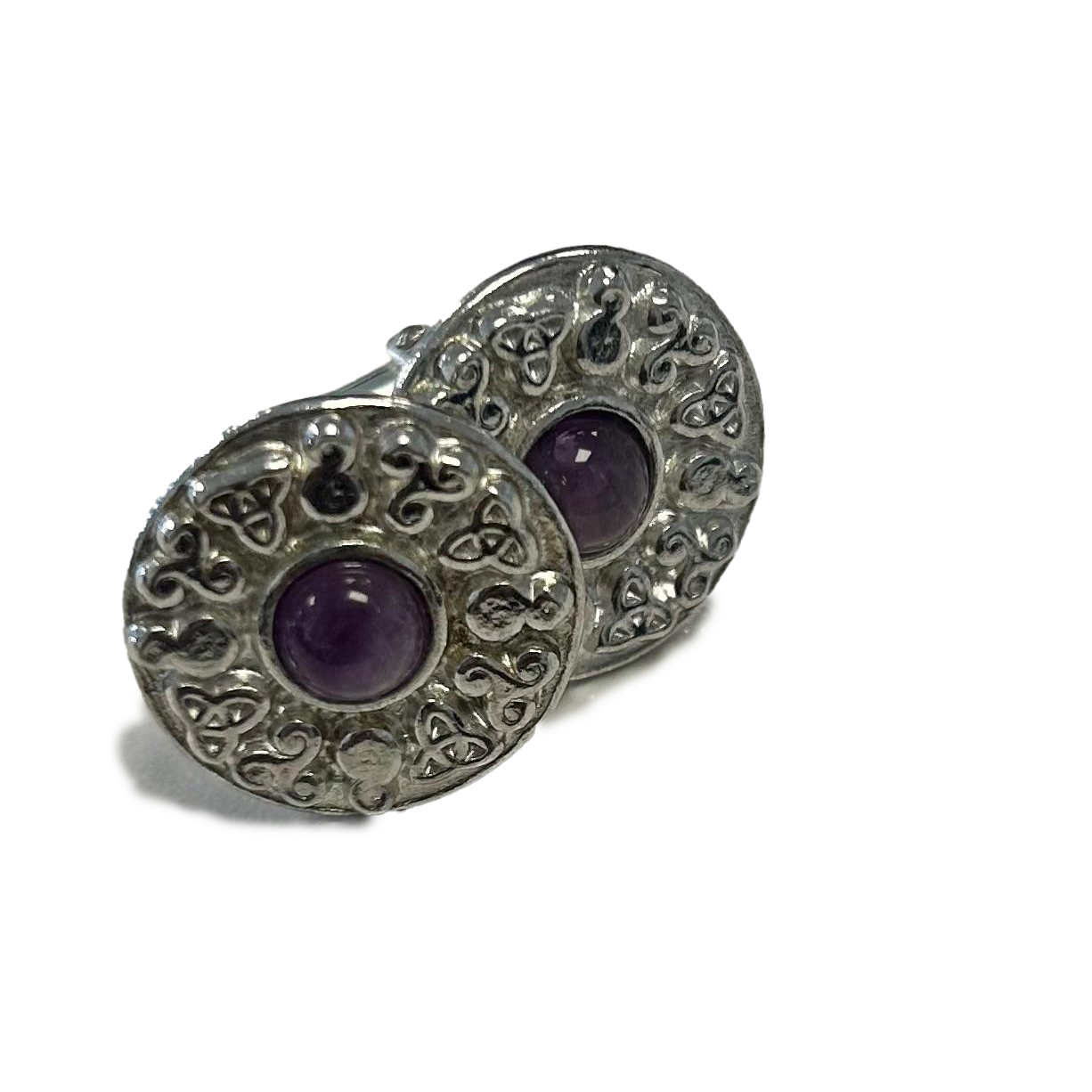 Celtic Symbol Cornish tin Cufflinks