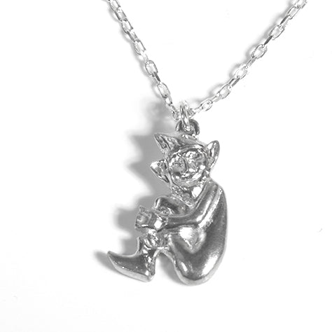 Large Cornish piskie pendant
