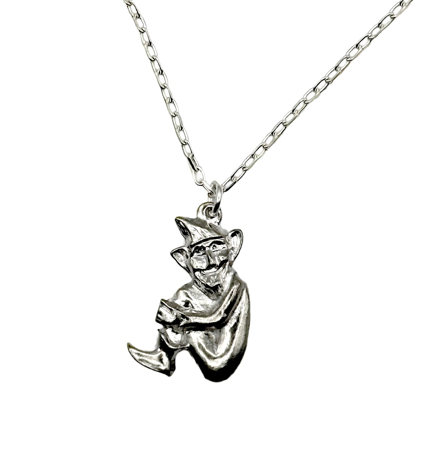 Large Cornish piskie pendant