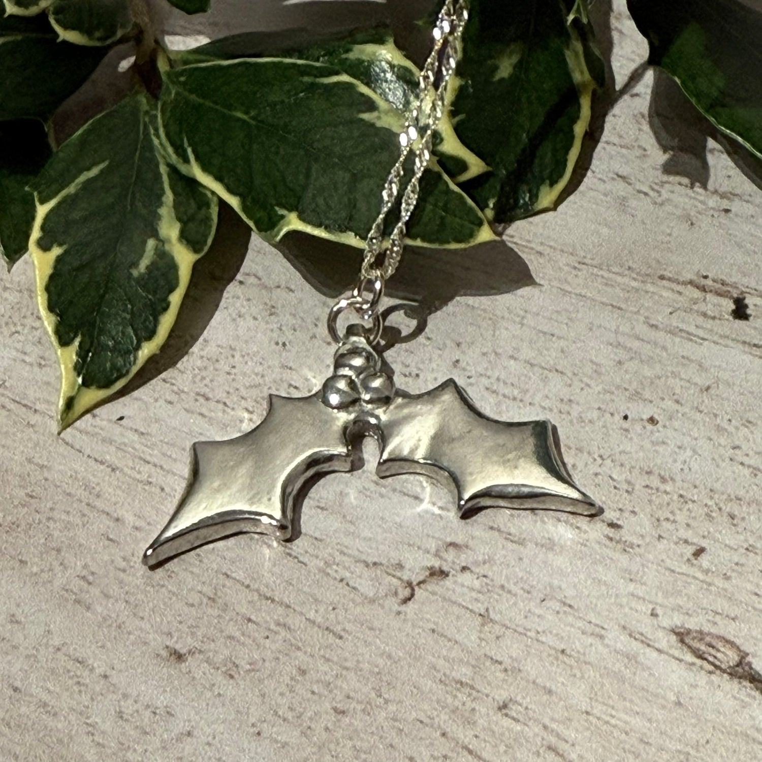 Large Holly Pendant