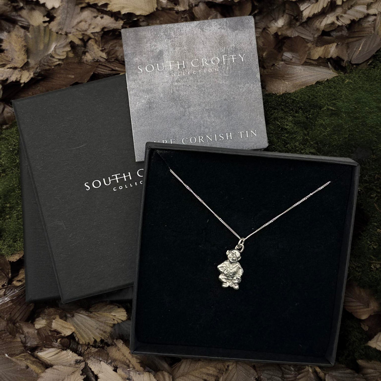 Small Cornish piskie pendant